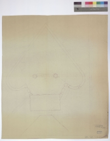 Ołyka, zamek, rzut bastionu