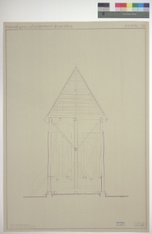 Przewały, dzwonnica, przekr&oacute;j