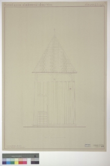 Przewały, dzwonnica, elewacja