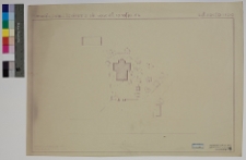 Przewały, kości&oacute;ł par., plan sytuacyjny