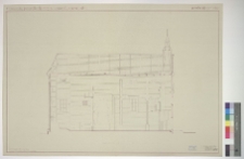 Przewały, kości&oacute;ł par., przekr&oacute;j podłużny