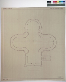 Niskinicze, cerkiew Zaśnięcia NMP, rzut