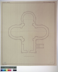 Niskinicze, cerkiew Zaśnięcia NMP, rzut
