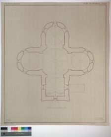 Niskinicze, cerkiew Zaśnięcia NMP, rzut
