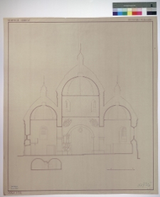 Niskinicze, cerkiew Zaśnięcia NMP, przekr&oacute;j