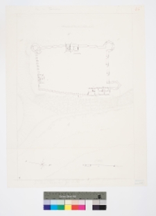 Nowogr&oacute;d Wołyński, zamek, rzut