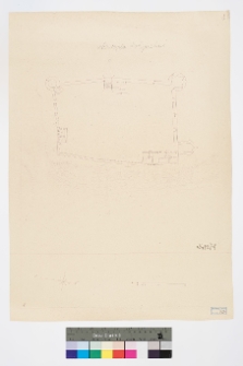 Nowogr&oacute;d Wołyński, zamek, rzut