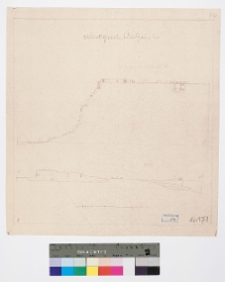 Nowogr&oacute;d Wołyński, zamek, przekr&oacute;j i widok
