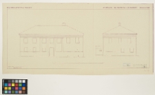 Raśniki, oficyna pałacowa, elewacje pd. i zach.