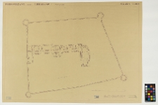 Podg&oacute;rzany, monastyr, plan sytuacyjny