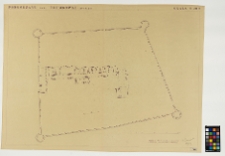 Podg&oacute;rzany, monastyr, plan sytuacyjny