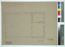 Jan&oacute;w, synagoga, rzut