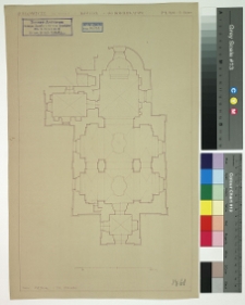 Jałowicze, kości&oacute;ł podominikański, rzut