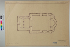 Kryłos, cerkiew Wniebowzięcia NMP, rzut