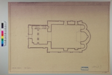 Kryłos, cerkiew Wniebowzięcia NMP, rzut