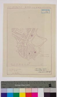 Łuck, Sąd Okręgowy (d. klasztor Trynitarzy), plan orientacyjny