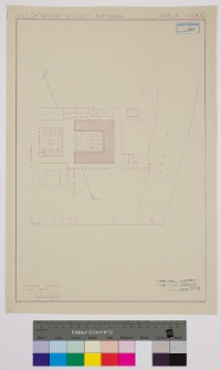 Łuck, Sąd Okręgowy (d. klasztor Trynitarzy), plan sytuacyjny