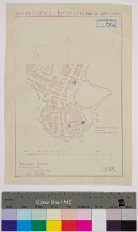 Łuck, Sąd Okręgowy (d. klasztor Trynitarzy), plan orientacyjny