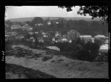 Brzeżany, widok na miasto ze wzg&oacute;rza klasztornego