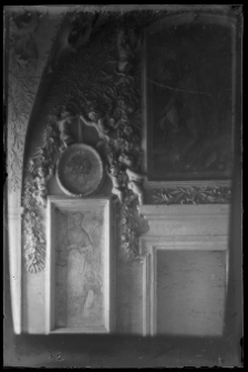 Brzeżany, kaplica zamkowa Sieniawskich, sztukaterie