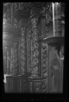 Buczacz, ikonostas z cerkwi Św.Mikołaja, detal