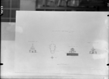 Dubno, klasztor karmelitanek, plan budynk&oacute;w