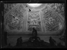 Brzeżany, Zamek sieniawskich, kaplica, skelepienie kopuły