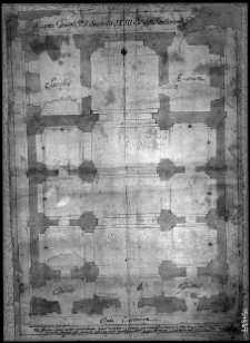 Sambor, plan kościoła jezuit&oacute;w