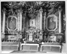 Bereźnica, cerkiew Narodzenia Najświętszej Marii Panny, wnetrze, ołtarz