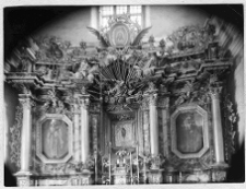 Bereźnica, cerkiew Narodzenia Najświętszej Marii Panny, wnetrze, ołtarz