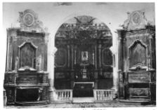 Bereźnica, cerkiew Narodzenia Najświętszej Marii Panny, wnetrze, ołtarz