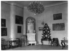 Bursztyn, pałac Jabłonowskich, wnętrze