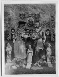 Buszcze, kości&oacute;ł Wniebowzięcia Najświętszej Maryi Panny, figurki z wnetrza kościoła