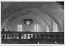 Chmielnik, synagoga, wnętrze, polichromie