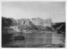 Chocim, zamek, widok od strony Dniestru