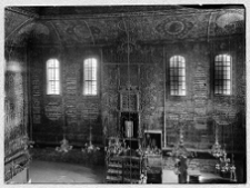 Chodor&oacute;w, synagoga, wnętrze, aron ha-kodesz