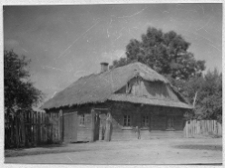 Dąbrowica, drewniana chata