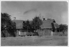 Dąbrowica, drewniana chata