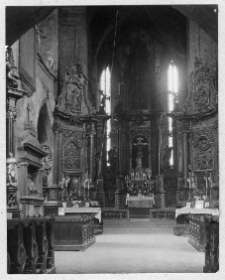 Drohobycz, kości&oacute;ł sw. Bartłomieja, wnętrze