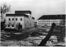 Dubno, pałac Lubomirskich, sala kolumnowa