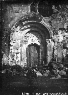 Święty Stanisław, kości&oacute;ł Najświętszej Maryi Panny/cerkiew św. Pantalejmona, portal