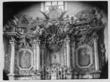 Bereźnica, cerkiew Narodzenia Najświętszej Marii Panny, wnetrze, ołtarz