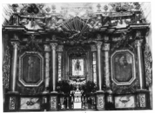 Bereźnica, cerkiew Narodzenia Najświętszej Marii Panny, wnetrze, ołtarz