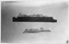 Dermań, zamek, plan