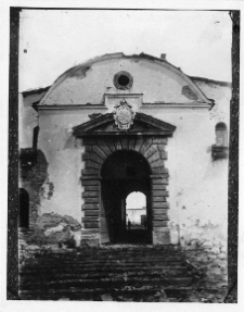 Dubno, zamek Ostrogskich, brama zamkowa