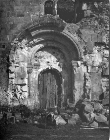 Święty Stanisław, kości&oacute;ł Najświętszej Maryi Panny/cerkiew św. Pantalejmona, portal