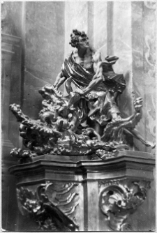 Hodowica, kości&oacute;ł Wszystkich Świętych, wnętrze, detal