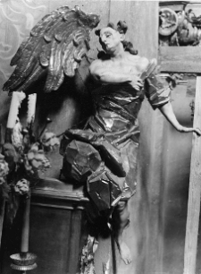 Hodowica, kości&oacute;ł Wszystkich Świętych, wnętrze, detal