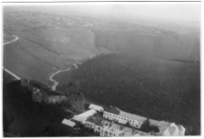 Jazłowiec, panorama z ruinami zamku