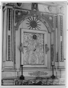 Kamień Koszyrski, dawny kości&oacute;ł pw. Św. Michała Archanioła, wnętrze, ołtarz boczny